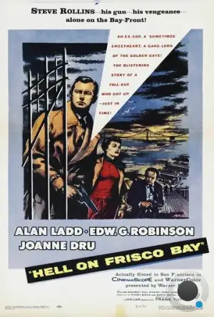 Ад в заливе Фриско / Hell on Frisco Bay (1955) A