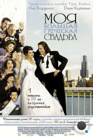 Моя большая греческая свадьба / My Big Fat Greek Wedding (2001)