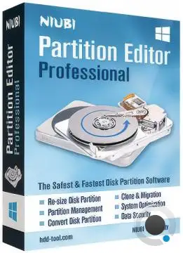 NIUBI Partition Editor Pro / Technician / Enterprise / Server 10.0.5 + Portable