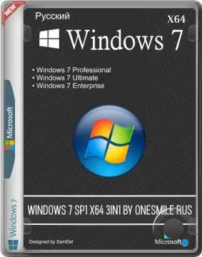 Windows 7 SP1 7601.28064 x64 3in1 by OneSmiLe 12.12.2025 (RUS)